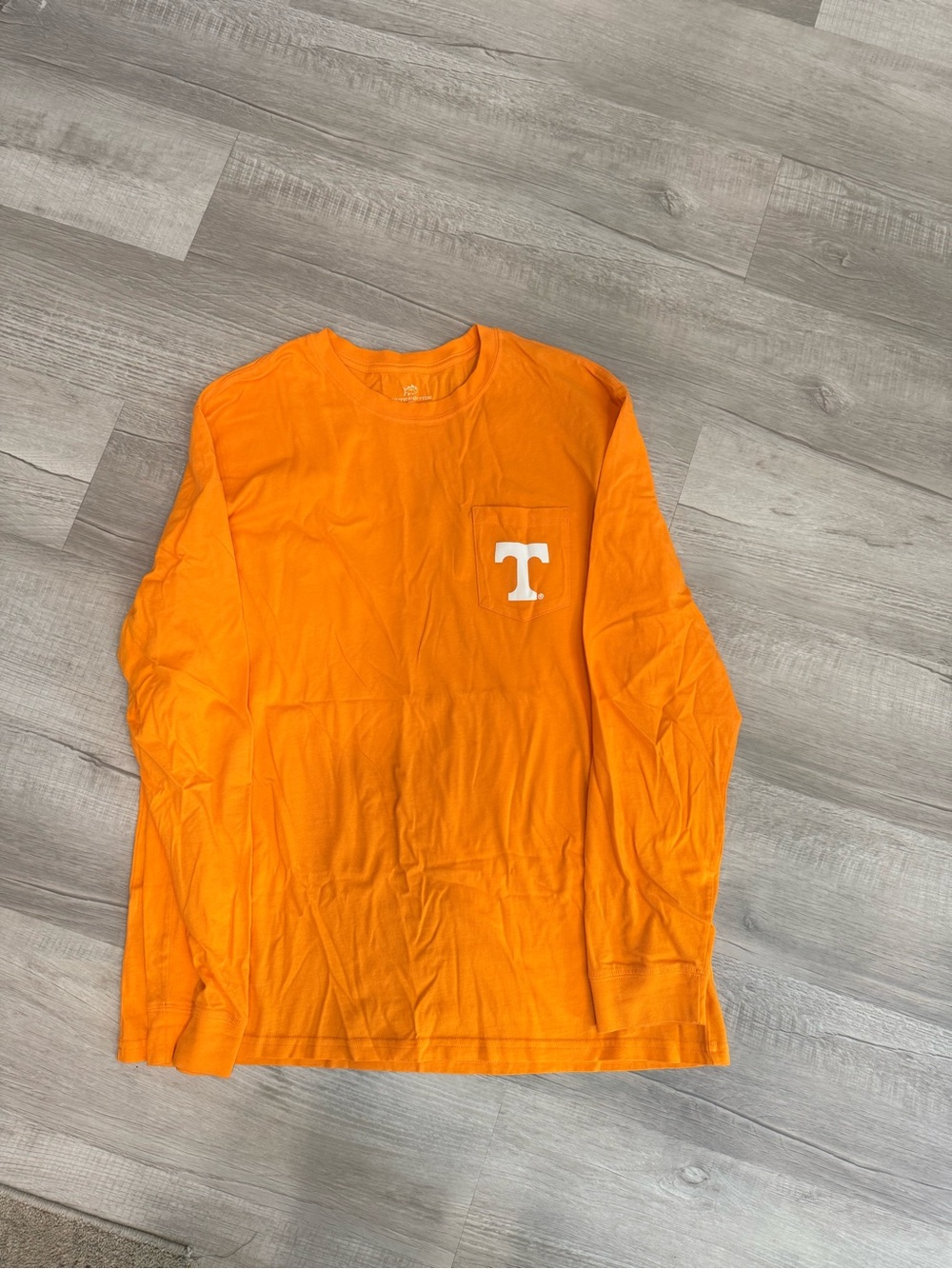 Men's Orange Southern Tide Long Sleeve T